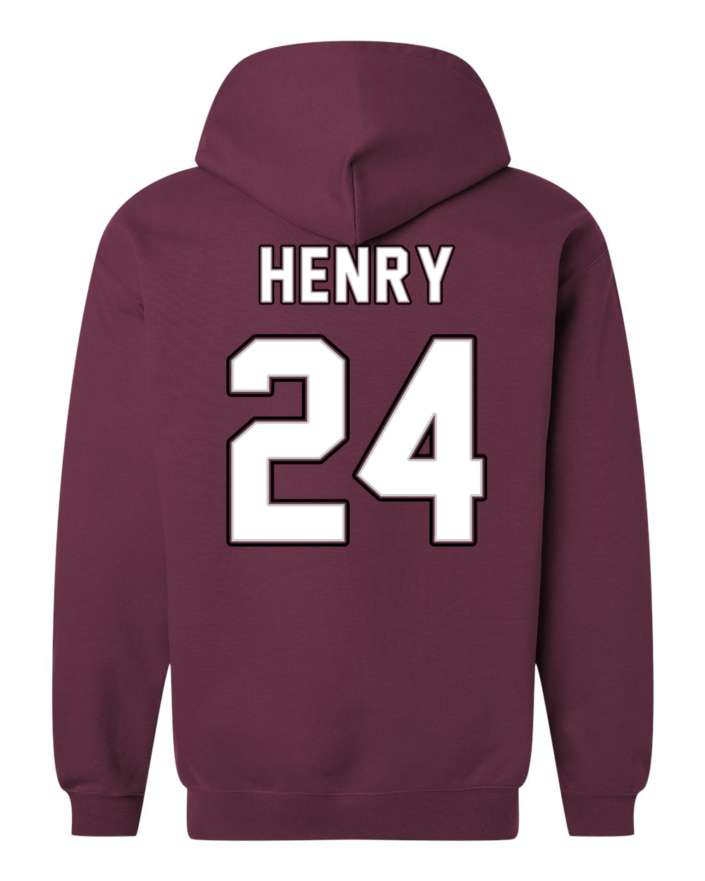 SO ALL-STAR #2 ZIP HOODIE - MAROON