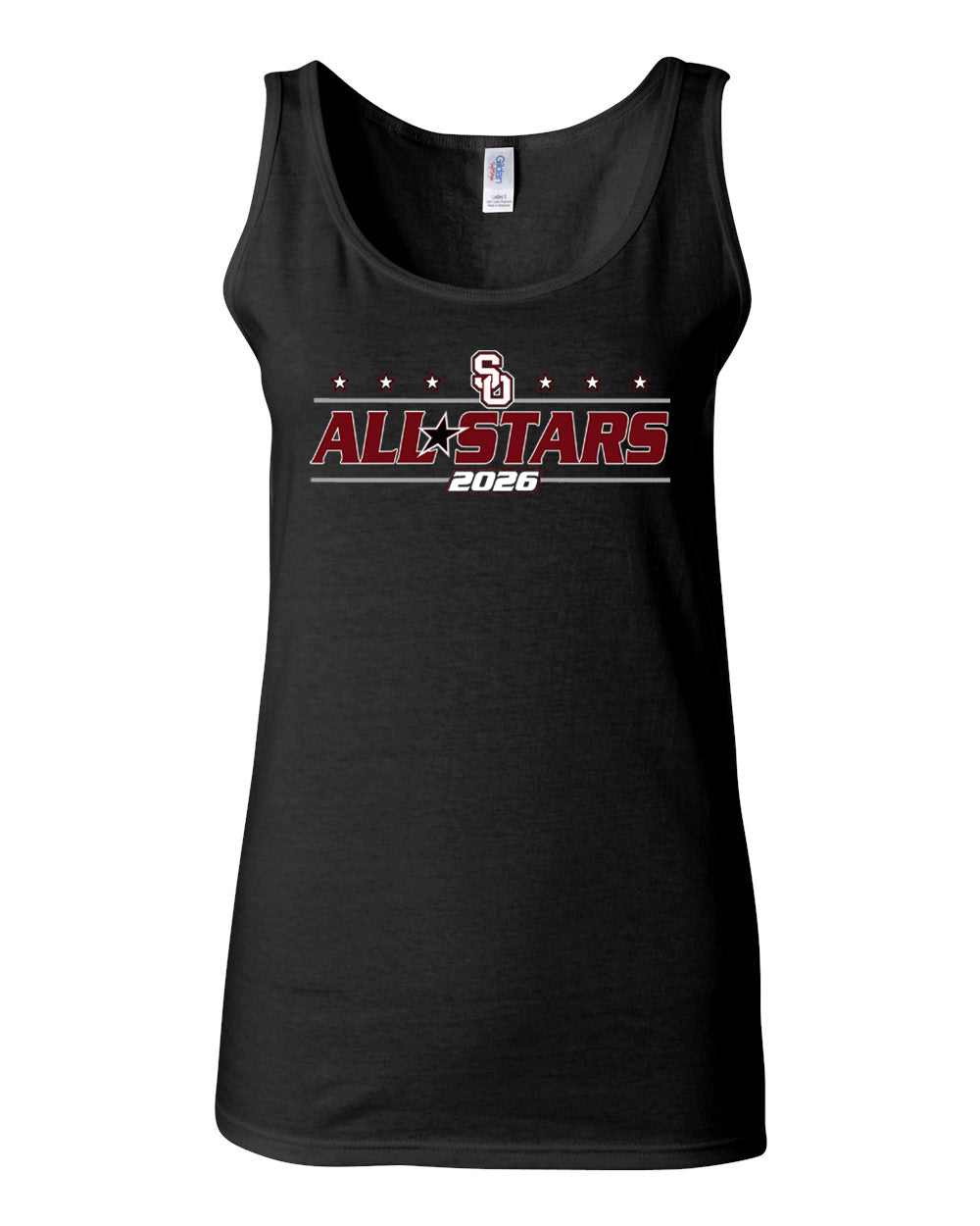 WOMEN'S SO ALL-STAR #1 TANK - BLACK