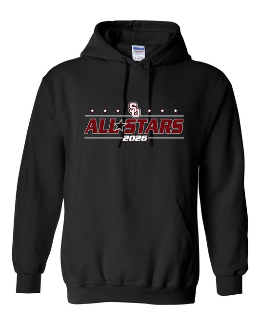 SO ALL-STAR #1 HOODIE - BLACK