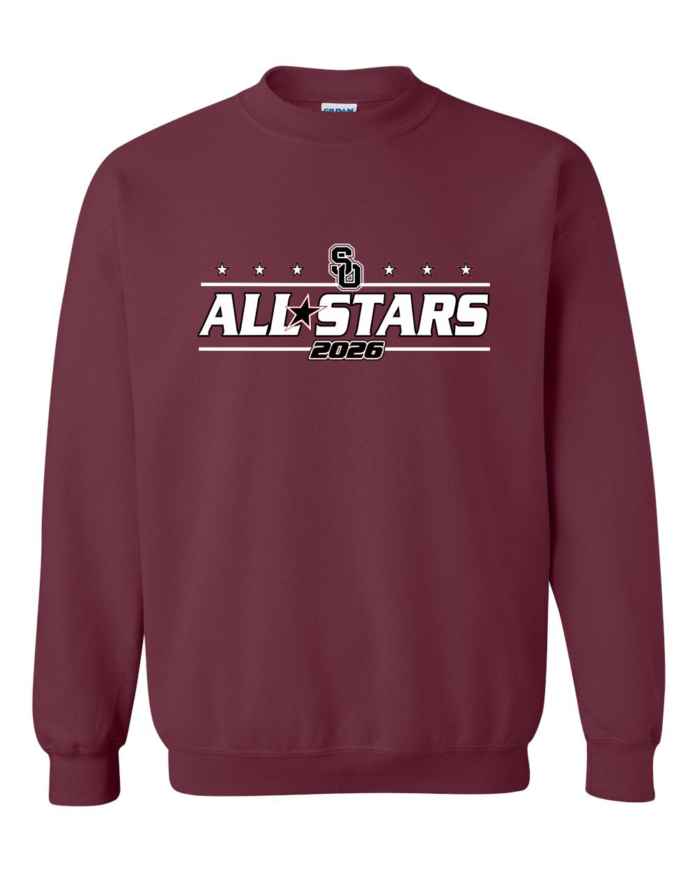 SO ALL-STAR #1 CREW - MAROON