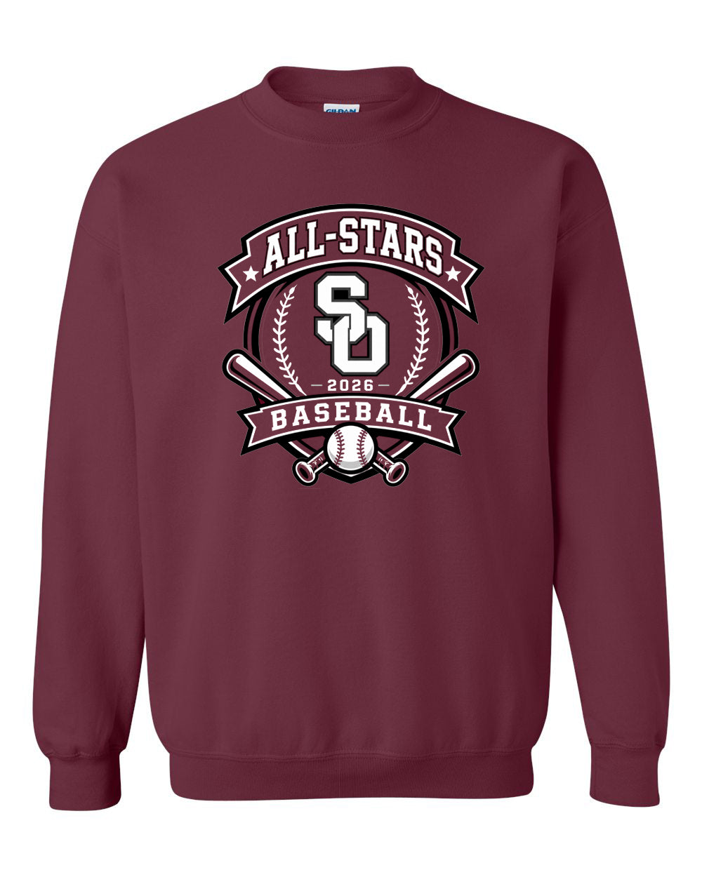 SO ALL-STAR #2 CREW - MAROON