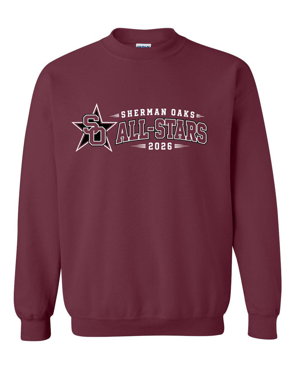 SO ALL-STAR #5 CREW - MAROON