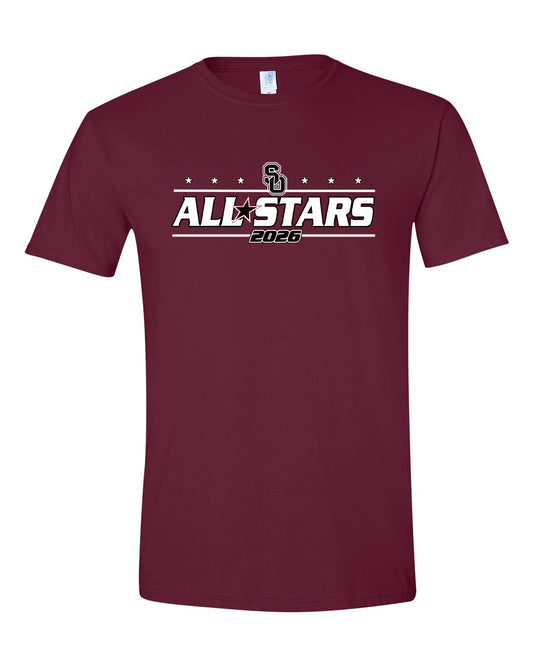 SO ALL-STAR #1 TEE - MAROON