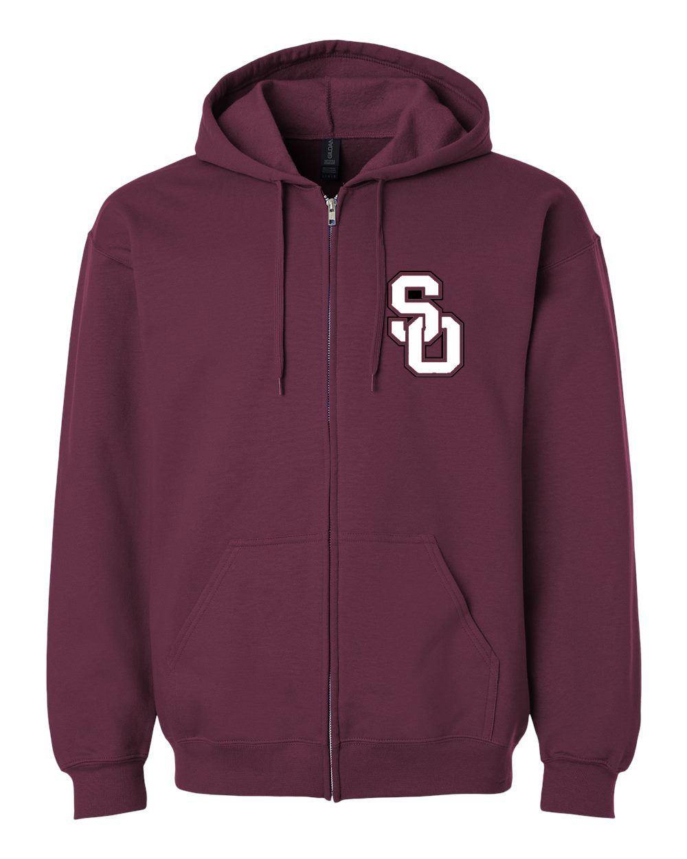 SO CLASSIC ZIP HOODIE - MAROON