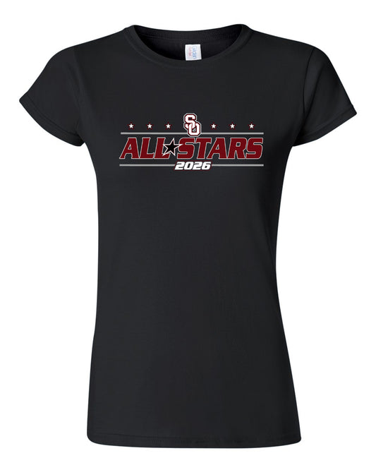 WOMEN'S SO ALL-STAR #1 TEE - BLACK
