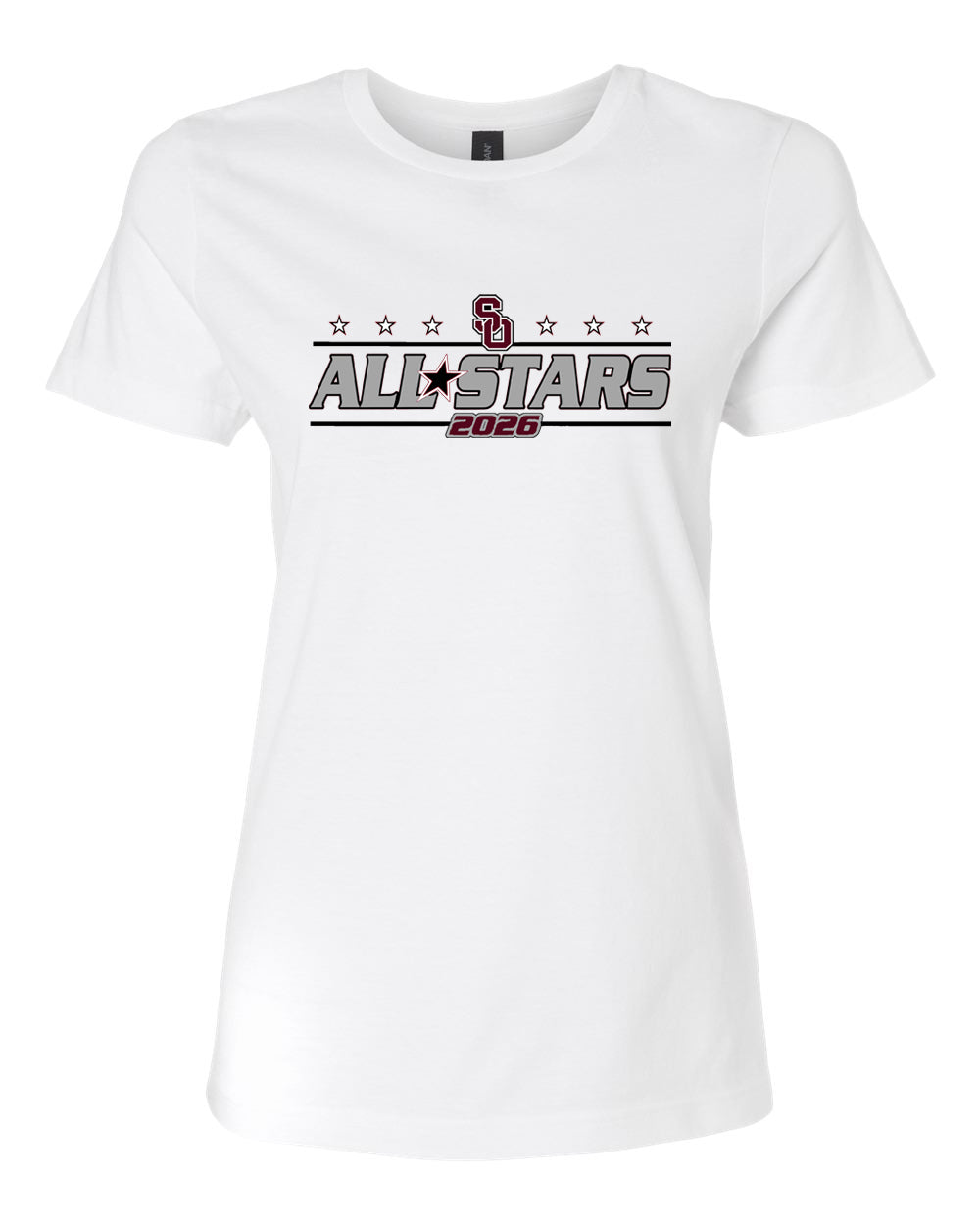 WOMEN'S SO ALL-STAR #1 TEE - WHITE