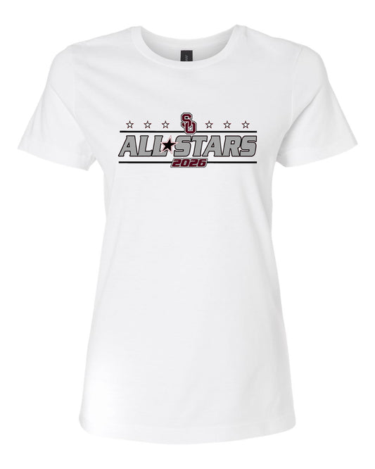 WOMEN'S SO ALL-STAR #1 TEE - WHITE